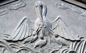 tury brugge Туры Брюгге: католическая символика. Пеликан – символ Святой крови